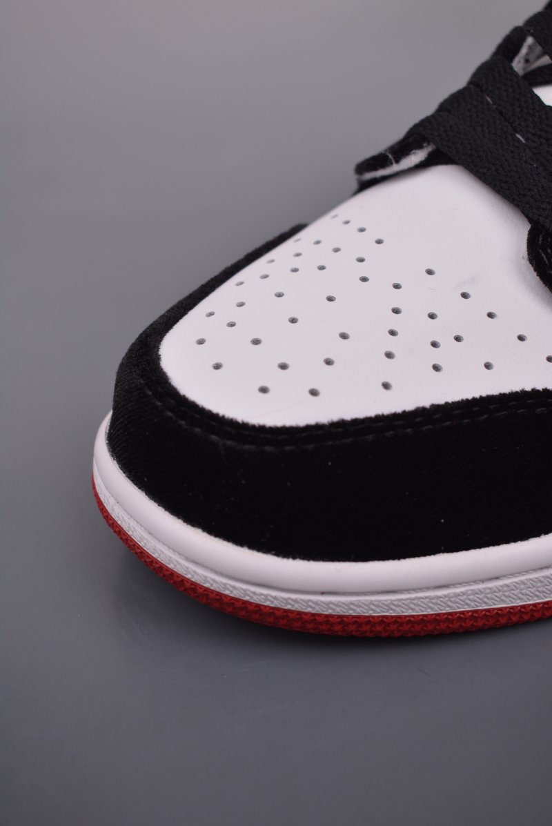 Air Jordan 1 Low 'Black / Red Velvet' view