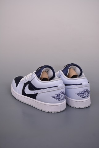 Air Jordan 1 Low 'White / Blue' view 2