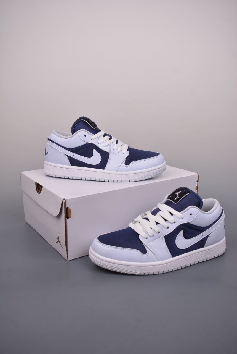 Air Jordan 1 Low 'White / Blue' view