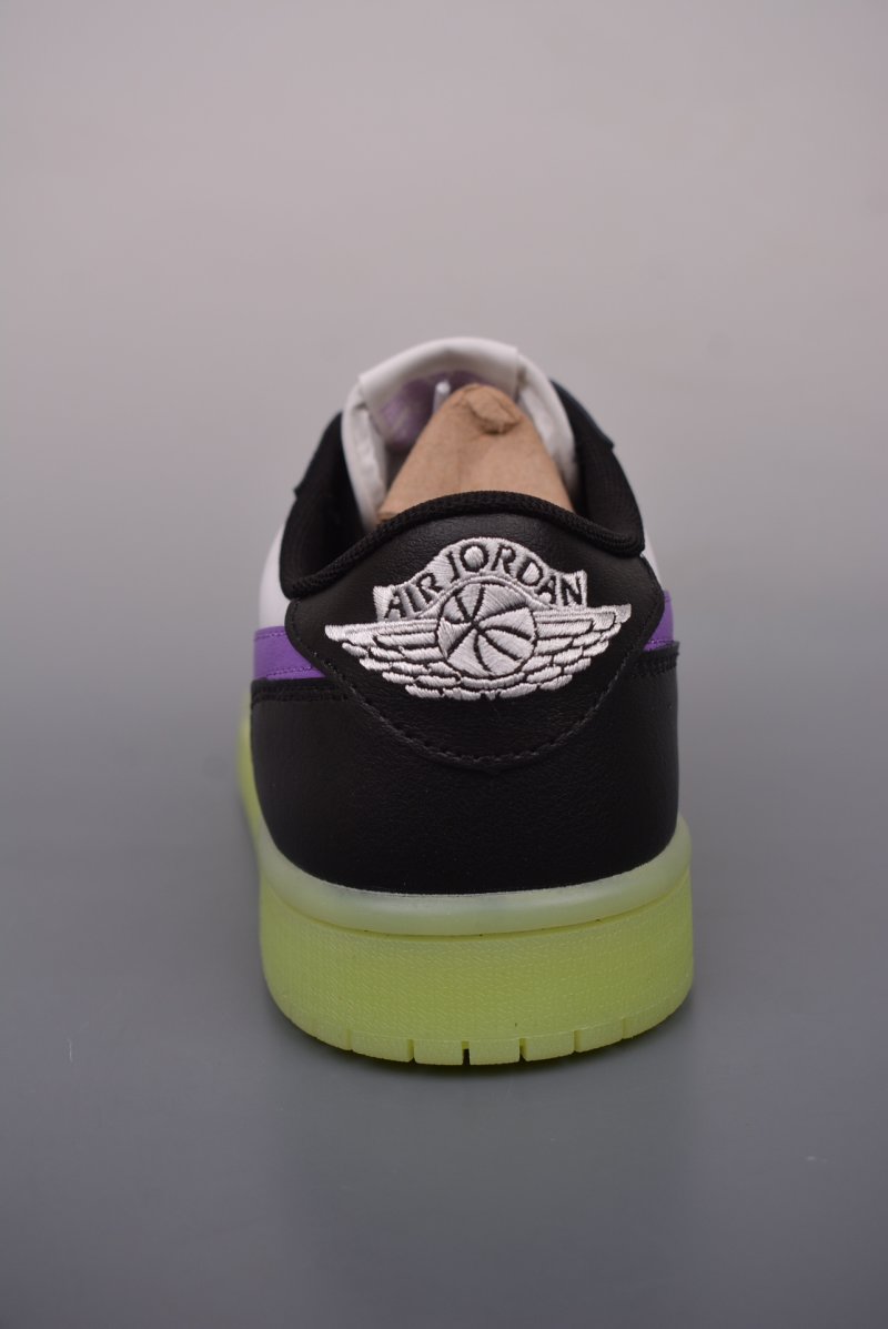Air Jordan 1 Low 'Yellow / White / Purple' view