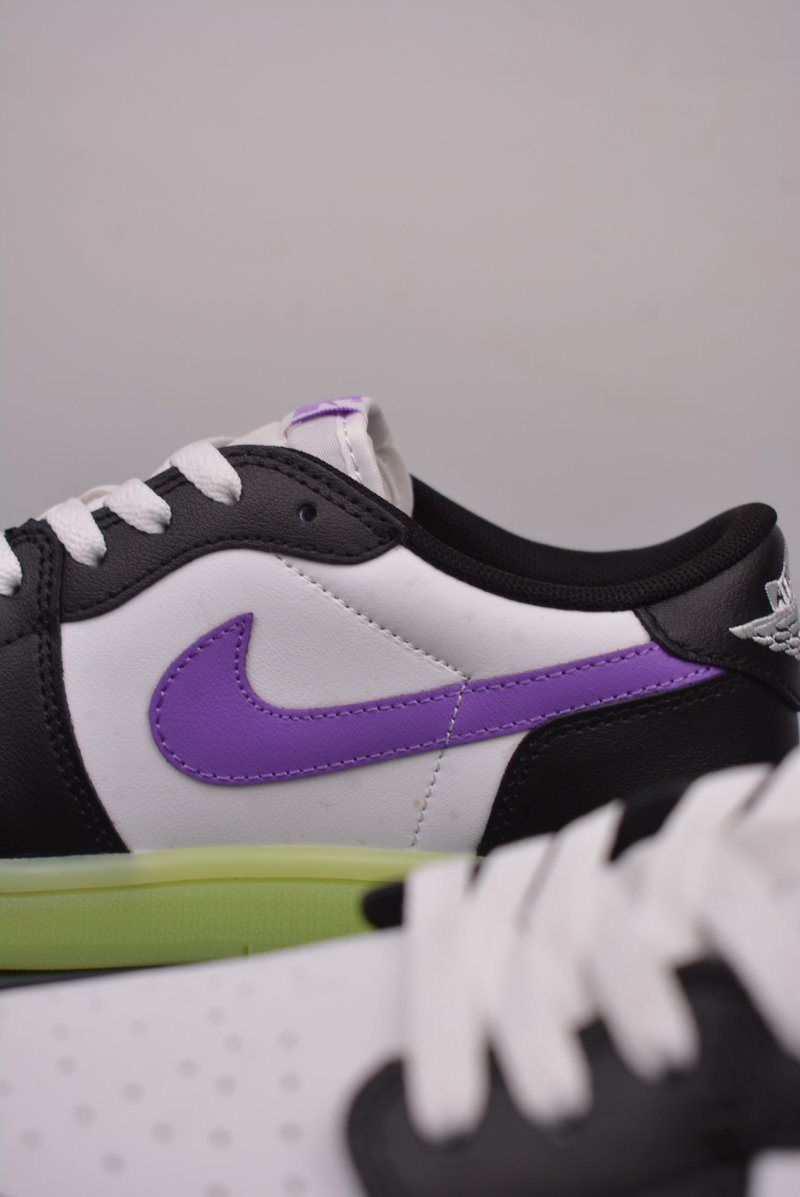 Air Jordan 1 Low 'Yellow / White / Purple' view