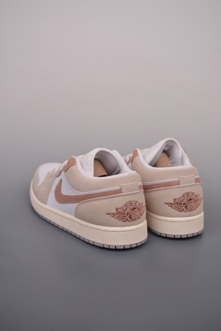Air Jordan 1 Low 'Cream / Brown' view 2