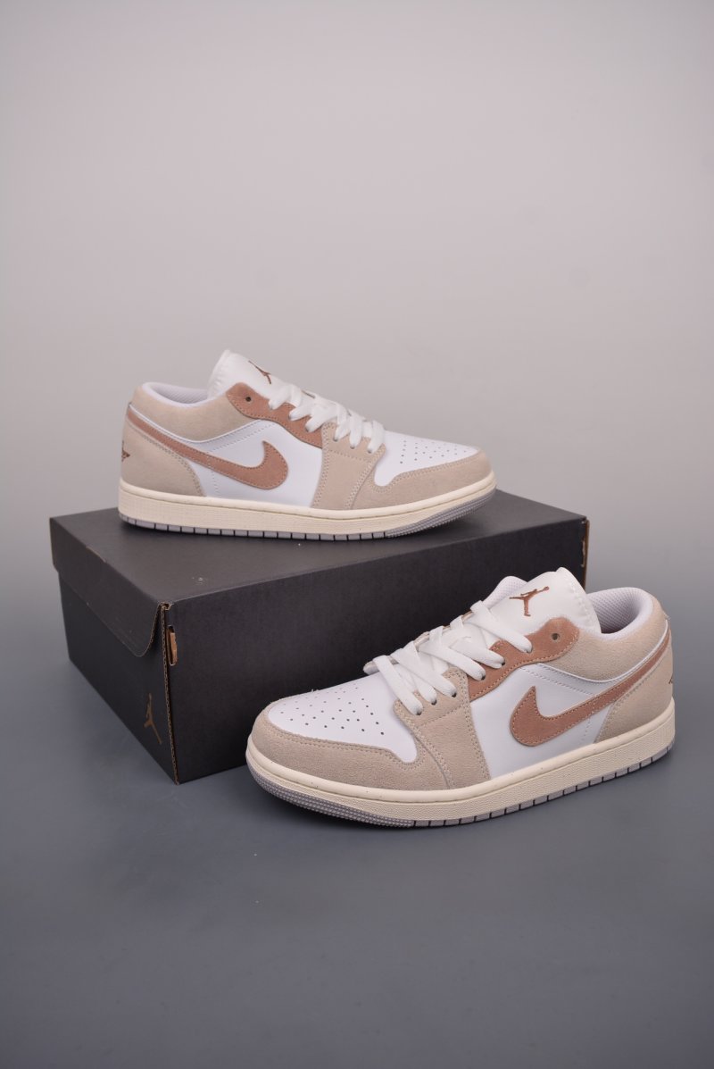 Air Jordan 1 Low 'Cream / Brown' view