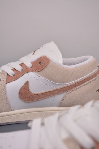 Air Jordan 1 Low 'Cream / Brown' view 8