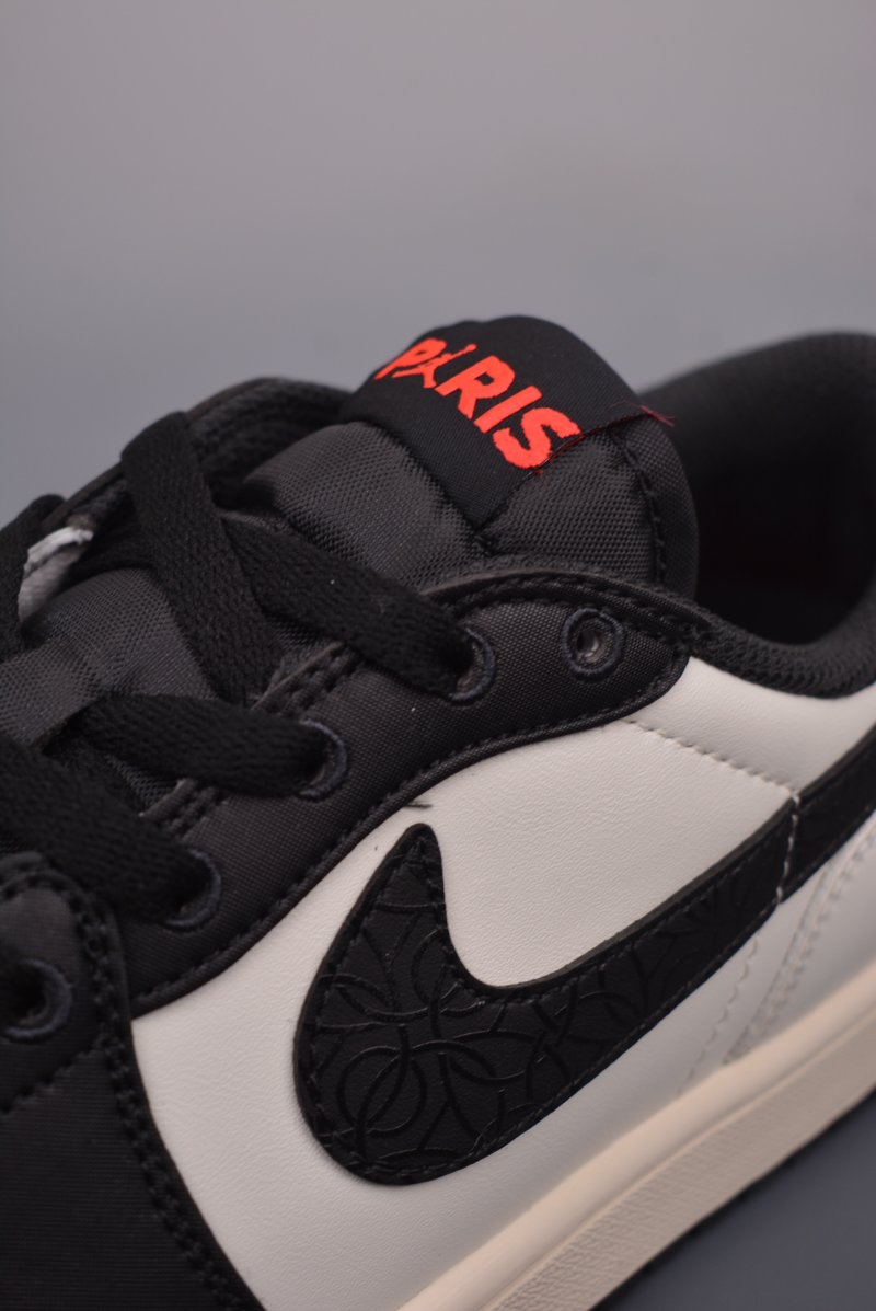 Air Jordan 1 Low 'Black / Red Gradient' view