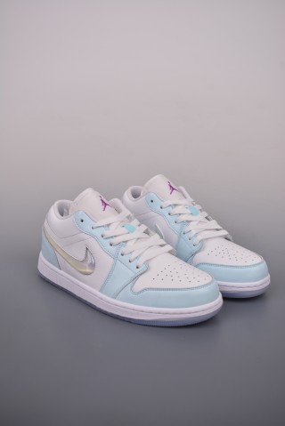 Air Jordan 1 Low 'White / Blue Quicksand' view 1