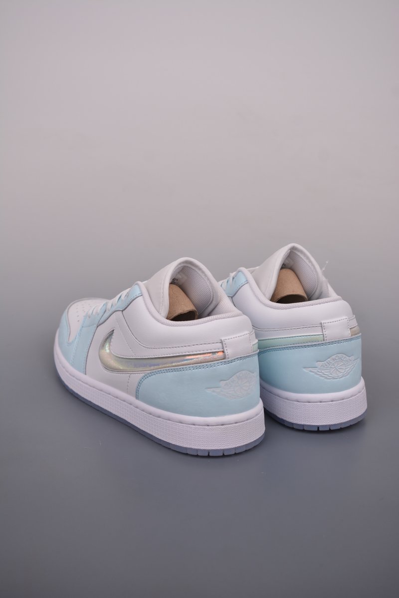 Air Jordan 1 Low 'White / Blue Quicksand' view