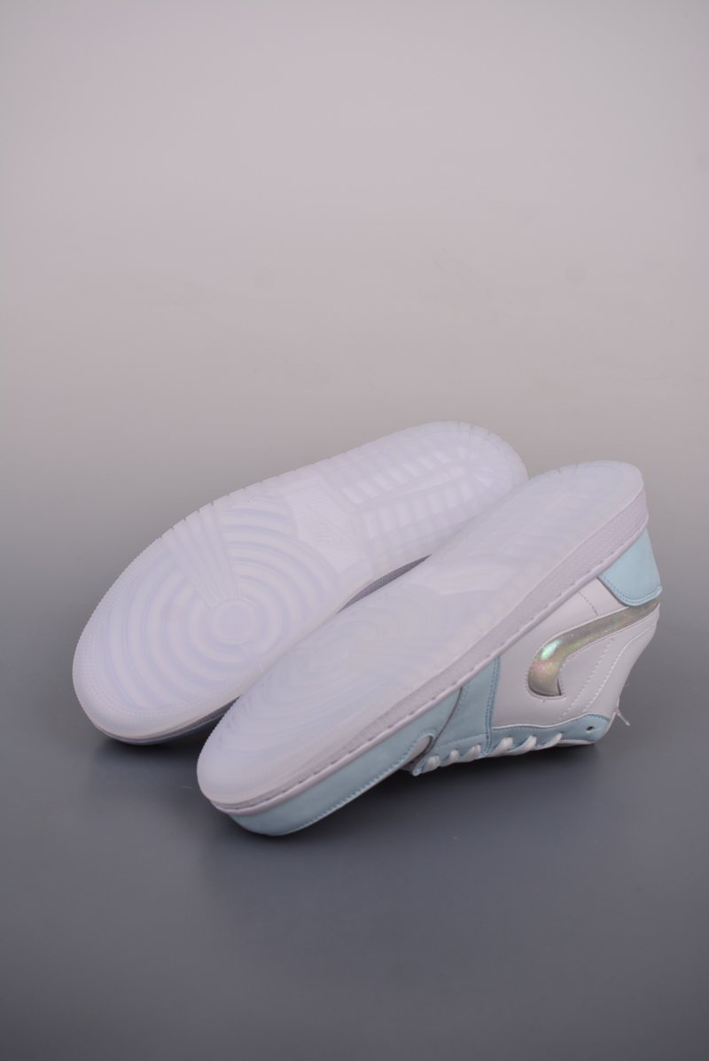 Air Jordan 1 Low 'White / Blue Quicksand' view
