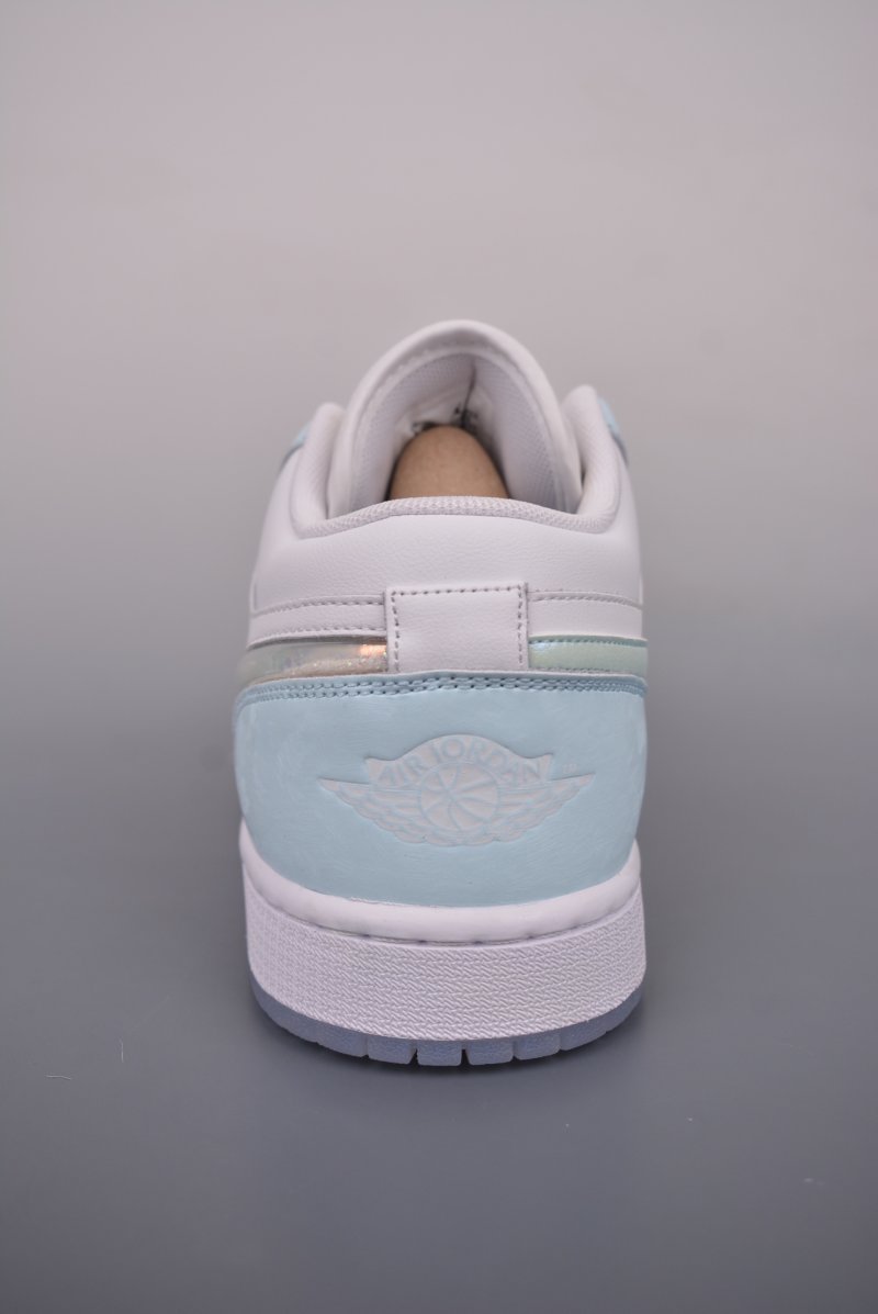 Air Jordan 1 Low 'White / Blue Quicksand' view