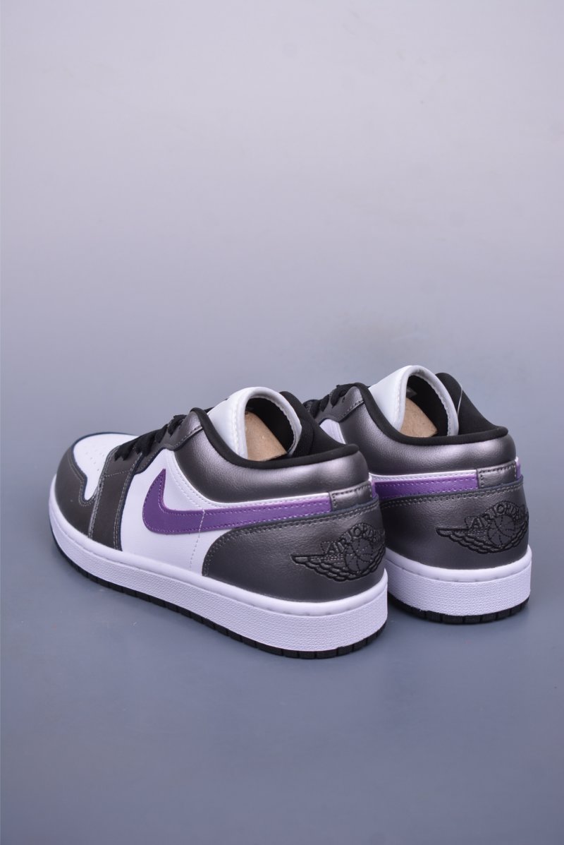 Air Jordan 1 Low 'Purple / Black' view