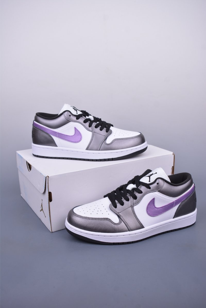 Air Jordan 1 Low 'Purple / Black' view