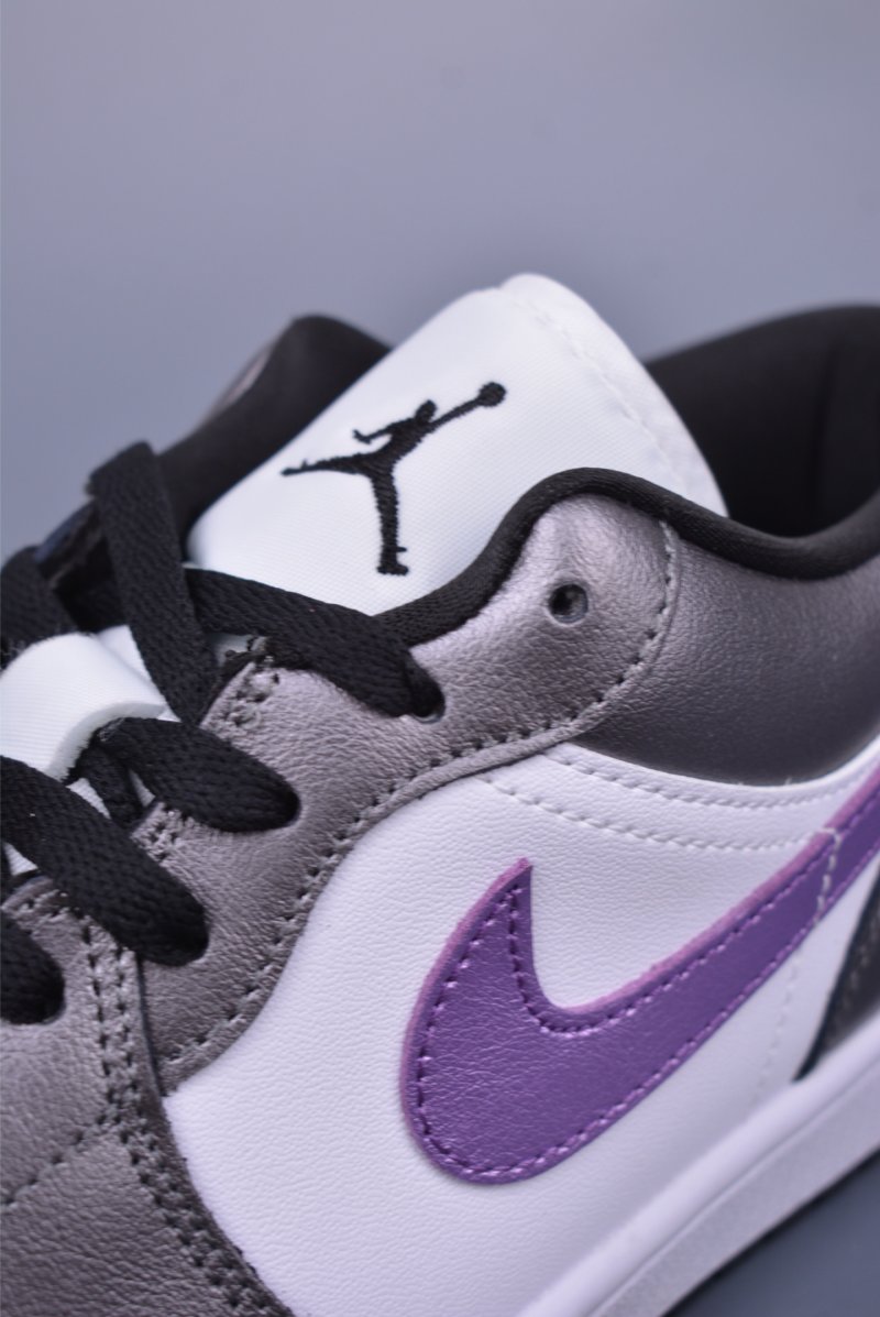 Air Jordan 1 Low 'Purple / Black' view