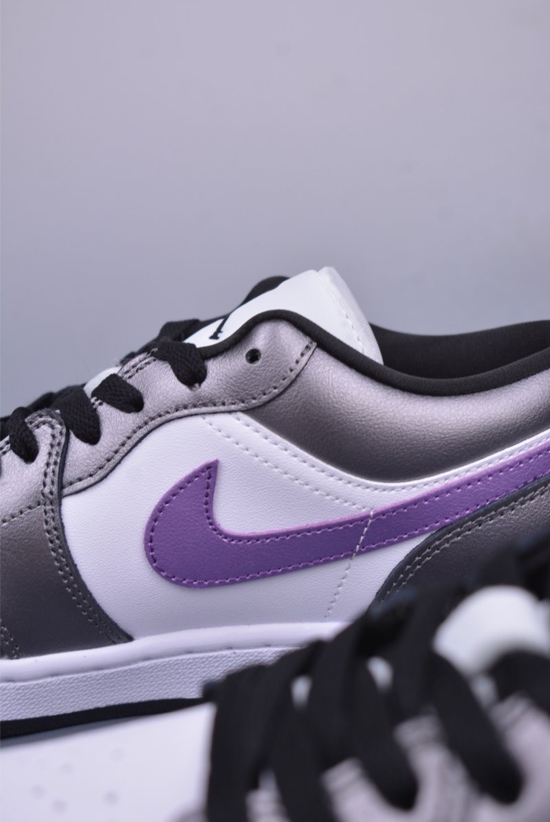 Air Jordan 1 Low 'Purple / Black' view