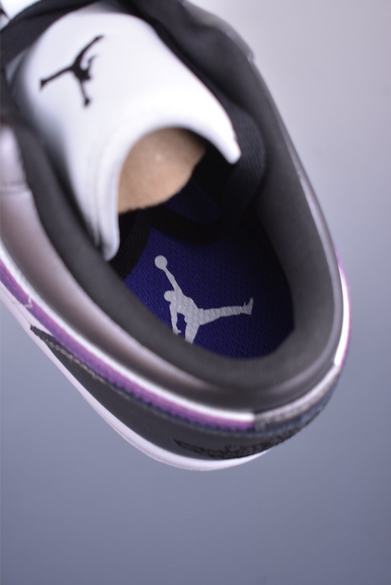 Air Jordan 1 Low 'Purple / Black' view