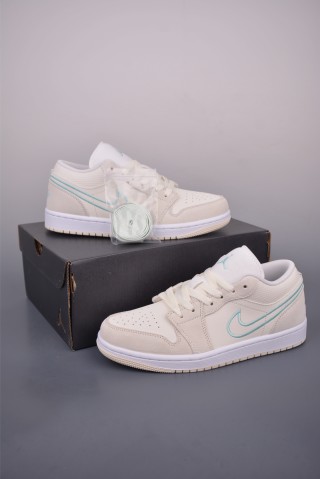 Air Jordan 1 Low 'Cream / Blue' view 5