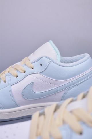 Air Jordan 1 Low 'Blue / White' view 8