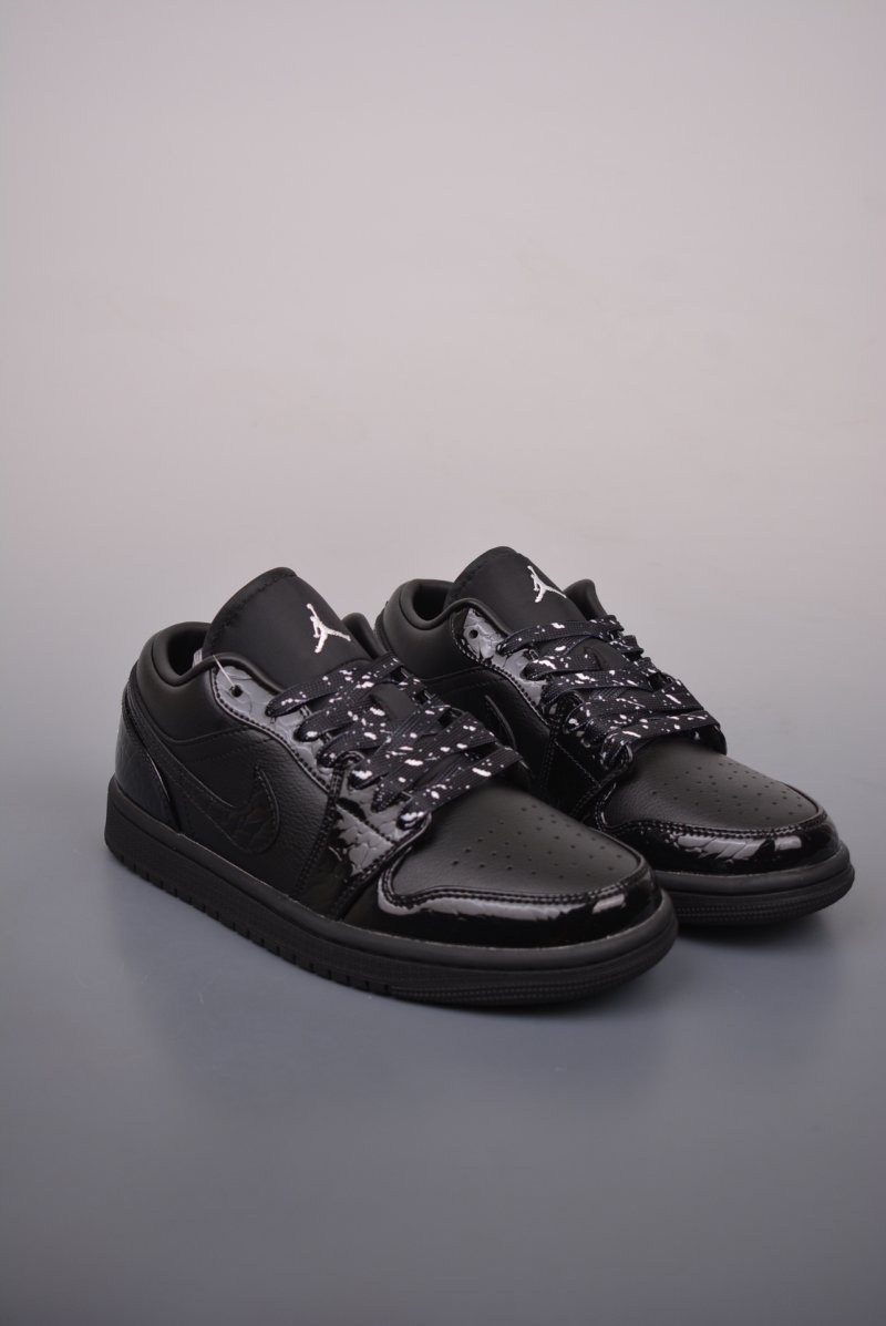 Air Jordan 1 Low 'Black Patent'