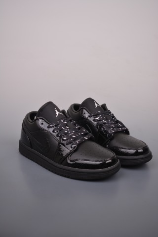 Air Jordan 1 Low 'Black Patent' view 1