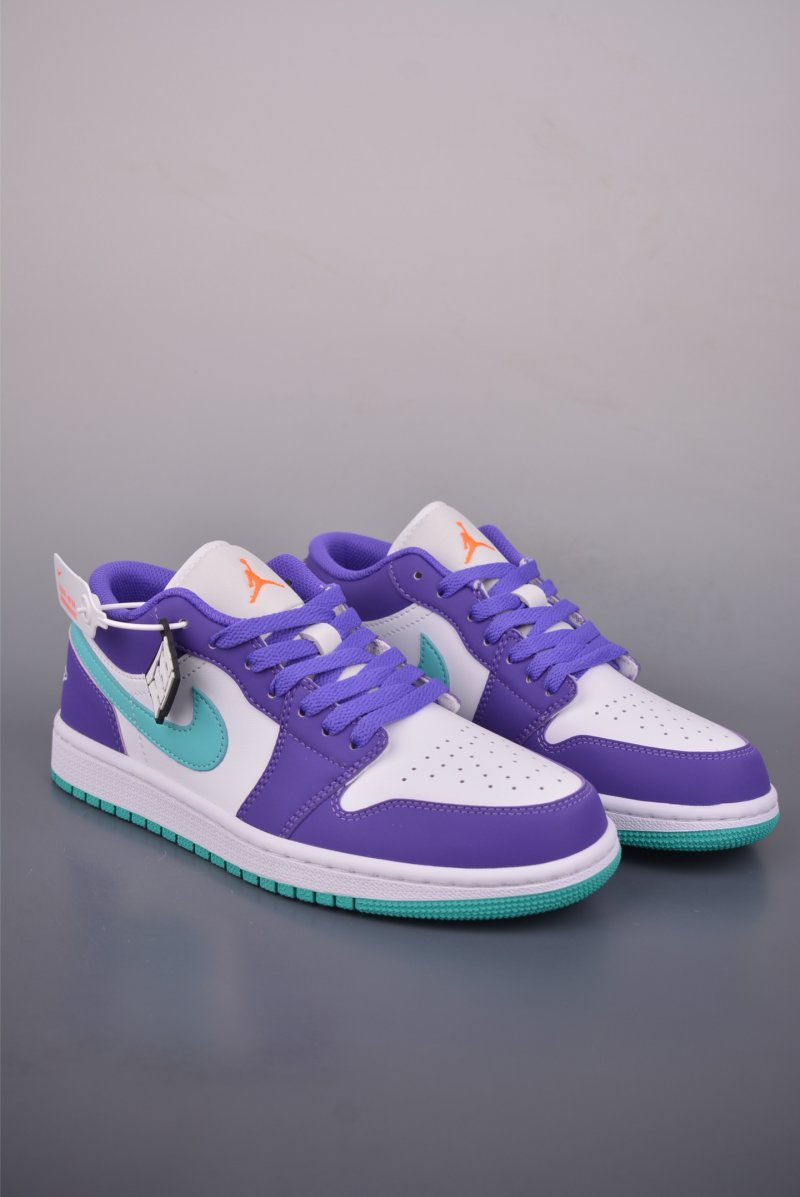 Air Jordan 1 Low 'White / Purple'