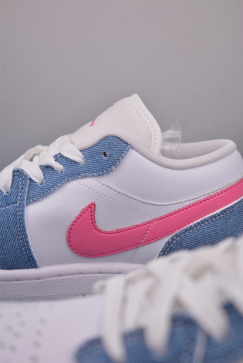 Air Jordan 1 Low 'Blue / Pink' view