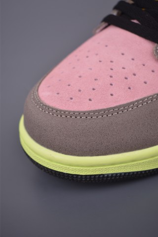 Air Jordan 1 Low 'Pink / Purple / Brown' view 6