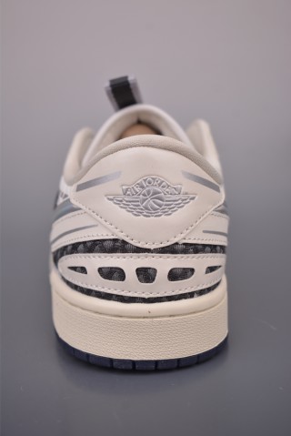 Air Jordan 1 Low 'Technical White' view 4