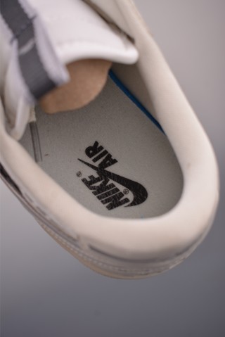 Air Jordan 1 Low 'Technical White' view 9