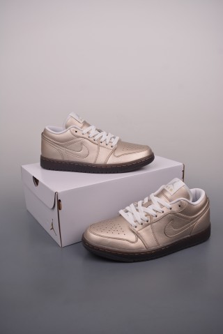Air Jordan 1 Low 'Rose Gold' view 5