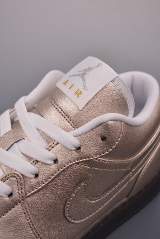 Air Jordan 1 Low 'Rose Gold' view 7