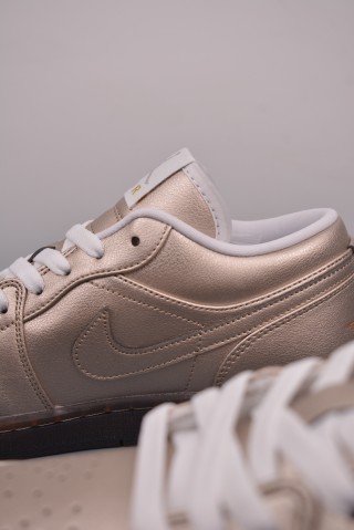 Air Jordan 1 Low 'Rose Gold' view 8