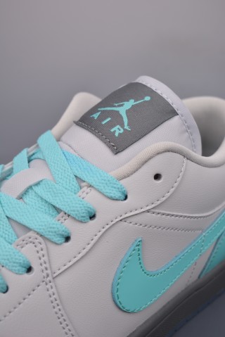 Air Jordan 1 Low 'Grey / Blue' view 7