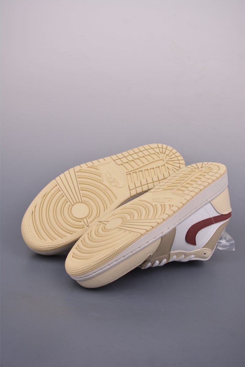 Air Jordan 1 Low 'Rice White / Red' view