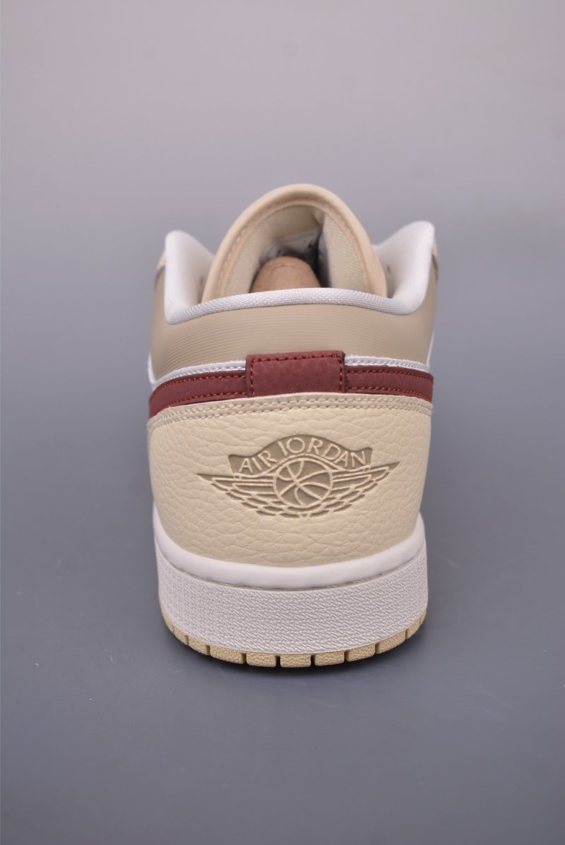 Air Jordan 1 Low 'Rice White / Red' view