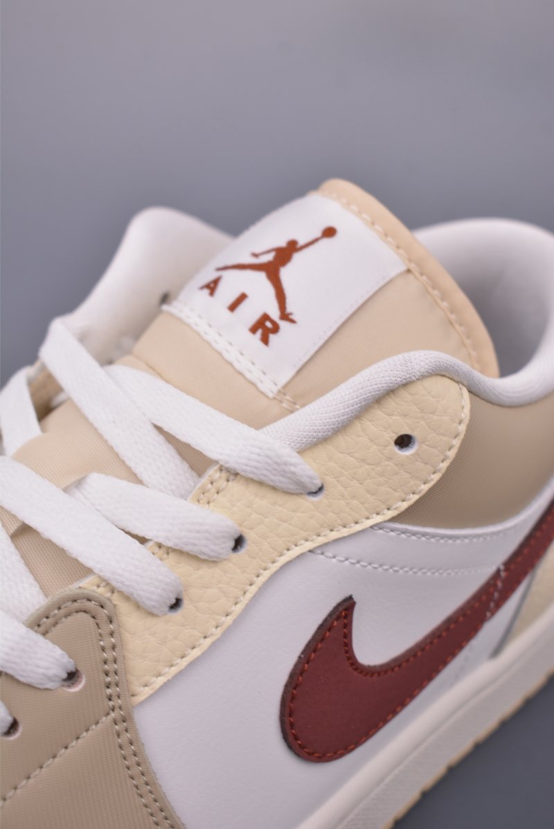 Air Jordan 1 Low 'Rice White / Red' view