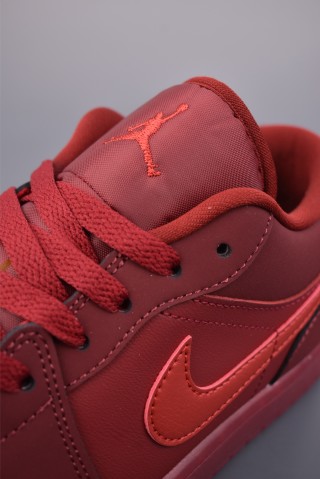Air Jordan 1 Low 'Red' view 7
