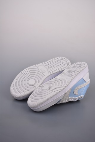 Air Jordan 1 Low 'White / Blue' view 3