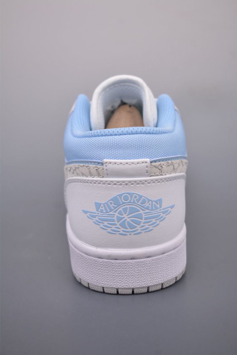 Air Jordan 1 Low 'White / Blue' view