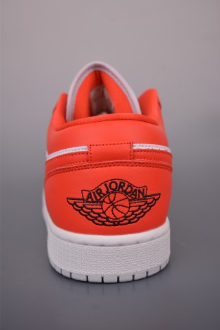 Air Jordan 1 Low 'White / Red' view 4