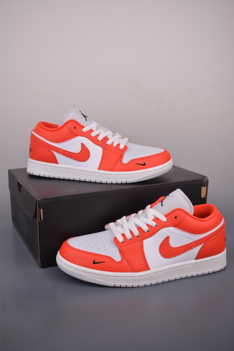 Air Jordan 1 Low 'White / Red' view
