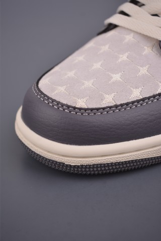 Air Jordan 1 Low 'Grey / Pink' view 6