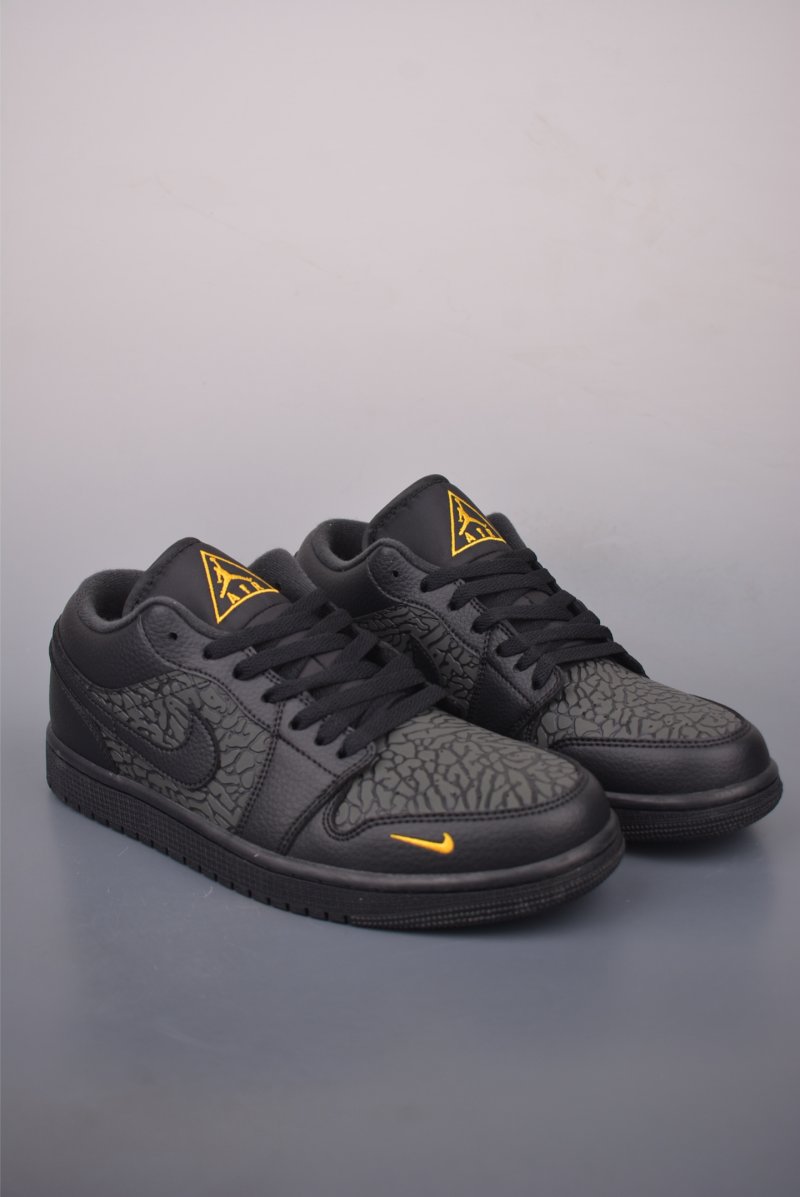 Air Jordan 1 Low 'Black / Gold'