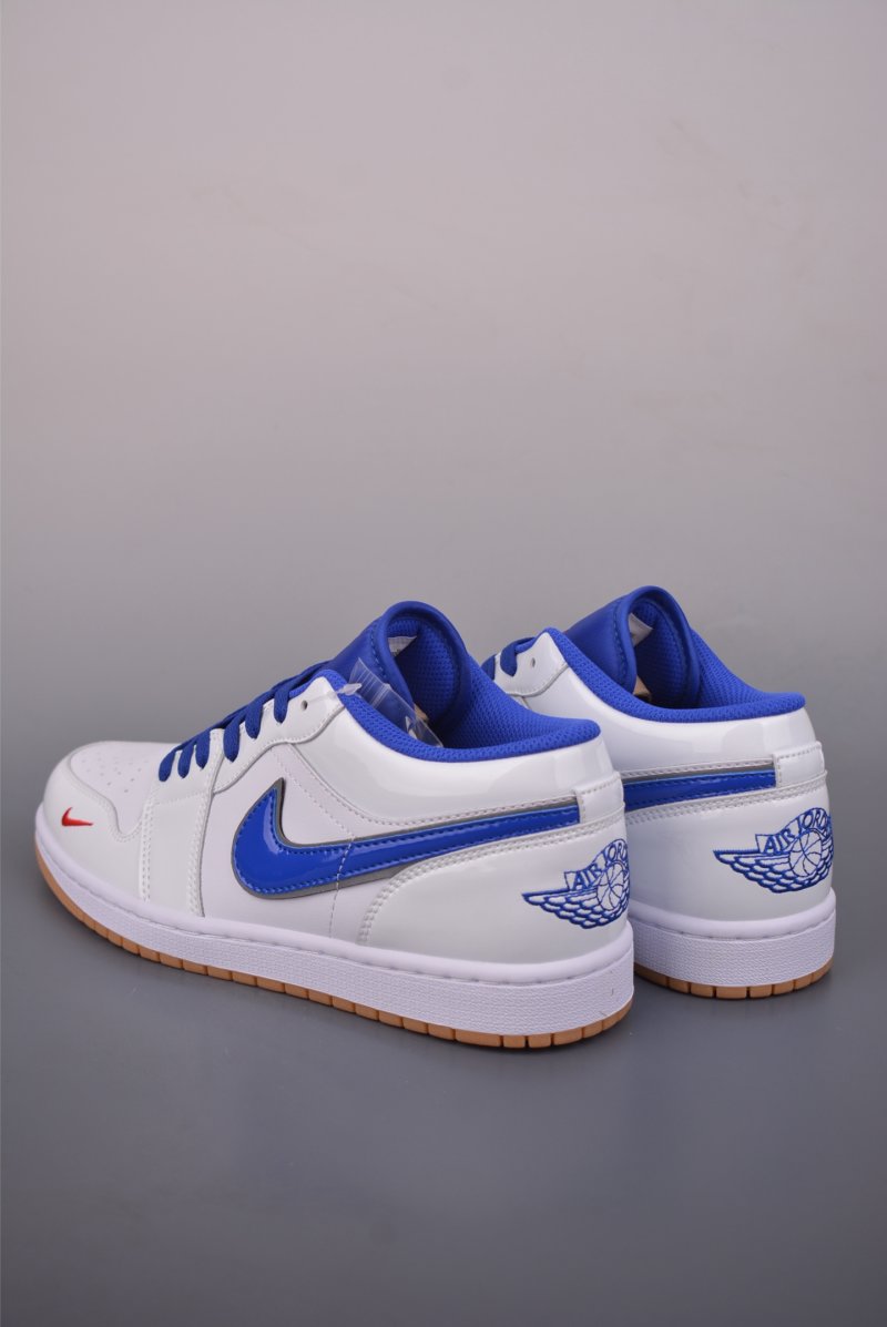 Air Jordan 1 Low 'White / Blue' view