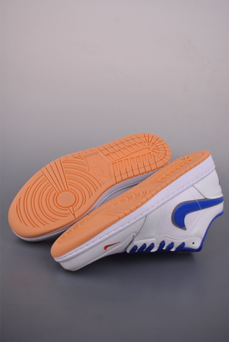 Air Jordan 1 Low 'White / Blue' view