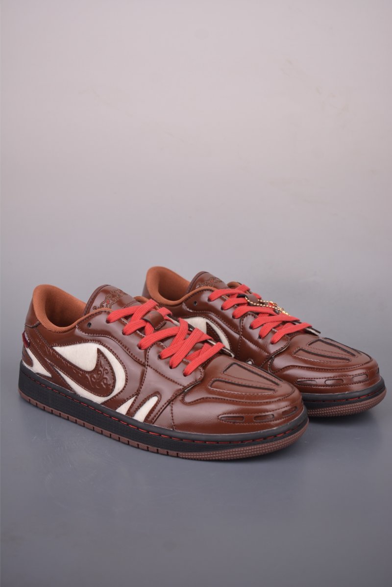 Air Jordan 1 Low 'White / Brown'