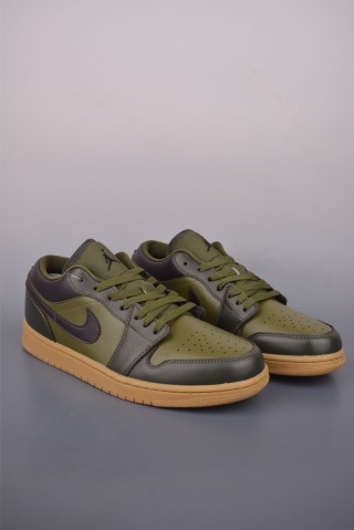 Air Jordan 1 Low 'Dark Green' view 1