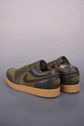 Air Jordan 1 Low 'Dark Green' view 2