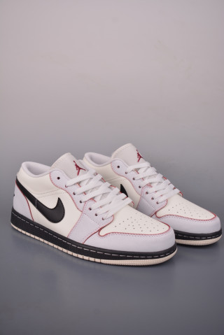 Air Jordan 1 Low 'White / Black' view 1