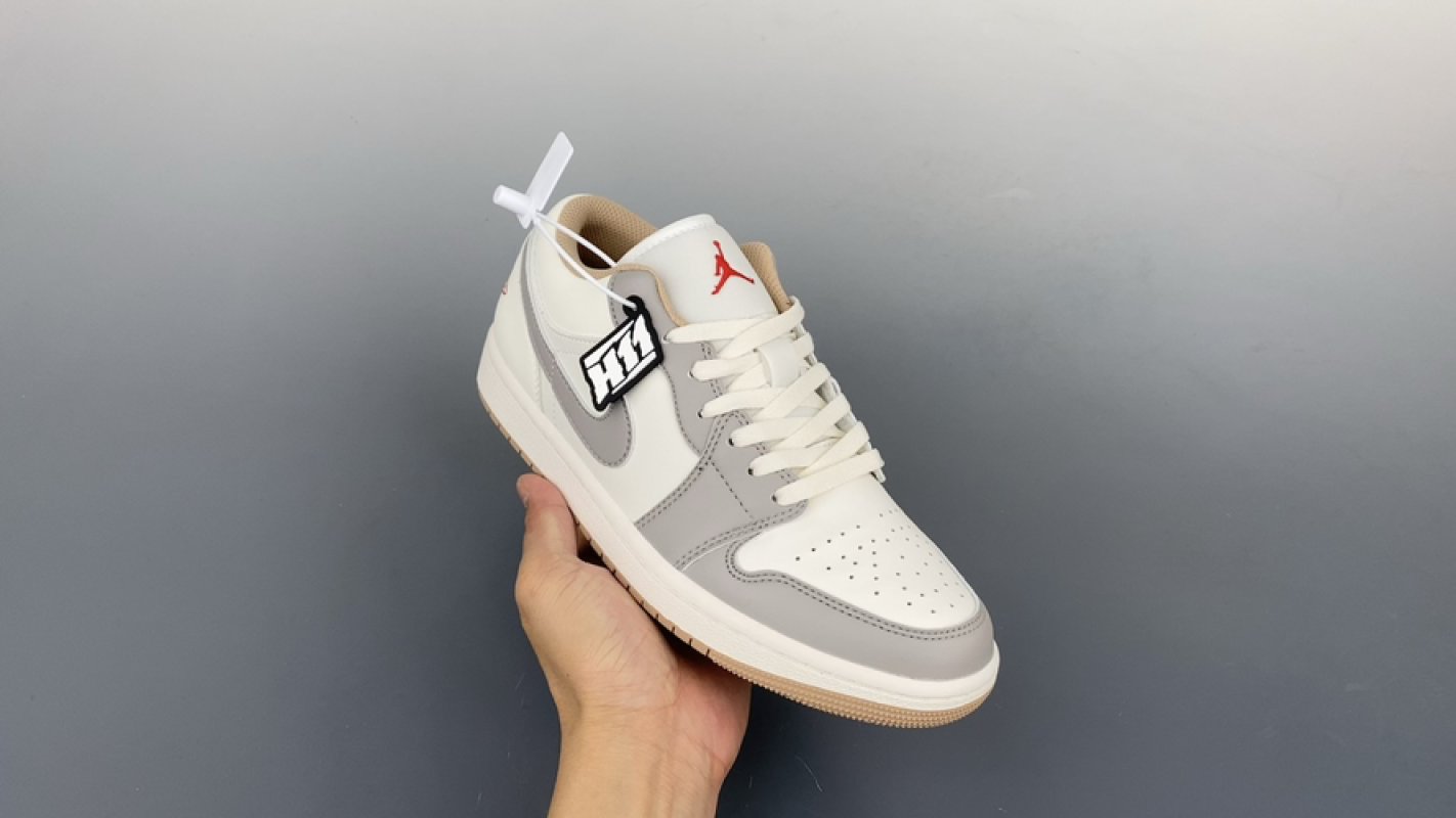 Air Jordan 1 Low 'White / Grey'