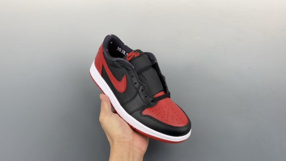Air Jordan 1 Low 'Black / Red' view 1