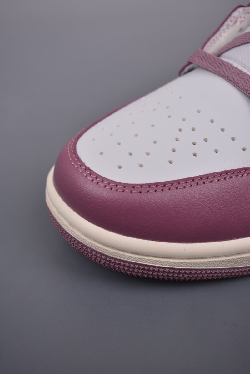 Air Jordan 1 Mid 'Bean Purple / Pink' view